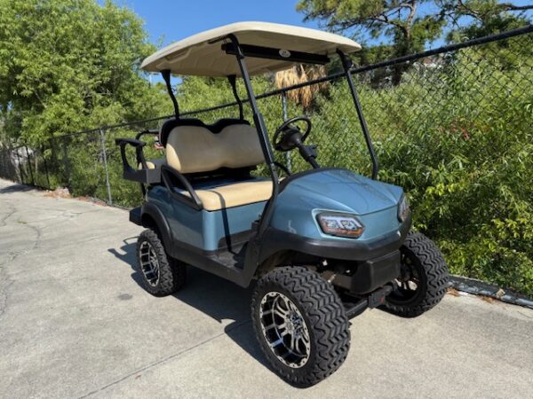 Club Car Tempo- Lifted Blue