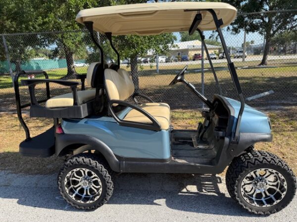 Club Car Tempo- Lifted Blue